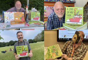 A busy 2023, including 1 new book, 2 festivals, 3 fairs and a library tour