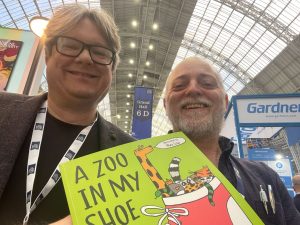 London Book Fair draws Children’s Laureate, the Gruffalo – and me – to the UK’s biggest industry gathering.